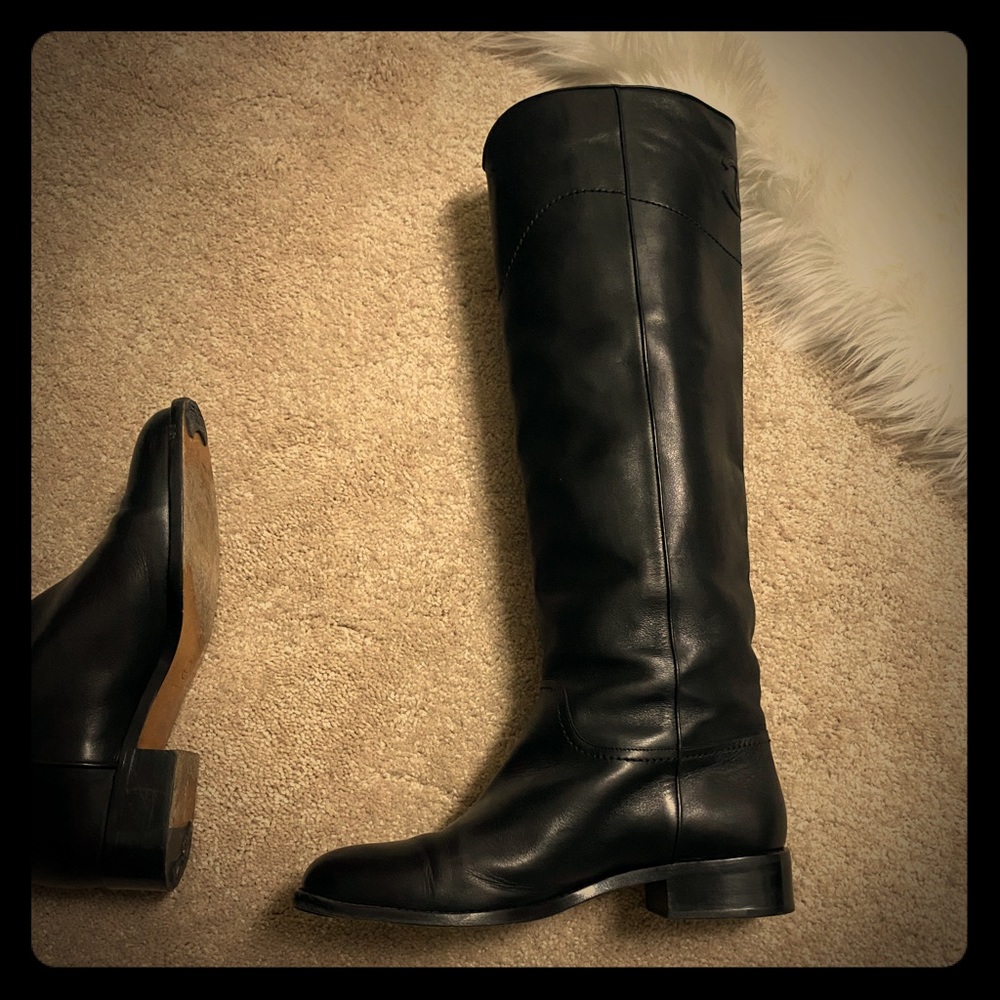 Vintage Chanel Riding Boots